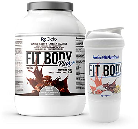 Shake de remplacement de repas - Shaker - Pack | Remplacement de repas de régime hyperprotéiné | Aide à la perte de poids | Chocolat - Vanille - Fraise | Satiété pour hommes et femmes