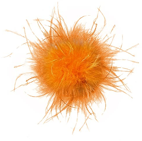 Feder Brosche, Vintage Natürliche Straußenfeder Damen Fascinator Elegante Ansteckblume Brosche Blume Brosche Hutfeder Brosche Anstecknadel Abzeichen für Anzug Hüte zum Hochzeit Bankett Party
