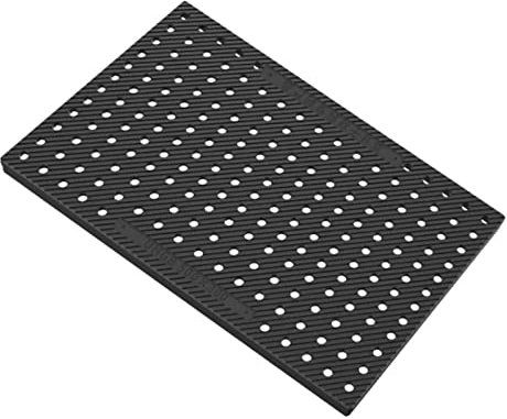 Regenwassersammler，Regentonne， Regenwassertonne，Abflussgitter für den Außenbereich, 50 cm lang, laubabweisende Abflussabdeckung/zuschneidbares Entwässerungssyst