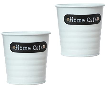 UPKOCH 2pezzi Secchiello Per in Decorazione Da Tavolo Barile Per Secchio Portaoggetti Retrò Per Compleanno Matrimonio e