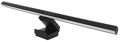 Generic Monitor Light Bar, LED Dimble Computer Screen Light Bar USB Powered Monitor Lamp, Ingen Skärmbländning Datormonitor Lamp för Desk Office Home (Svart)