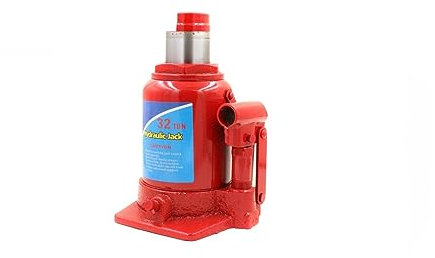 KENBT Cric-Bouteille hydraulique pneumatique/air de 20 tonnes,Protection Contre Les surcharges