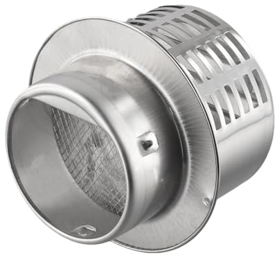 Sfiato Per Tetto In Acciaio Inox Comignolo in Acciaio Inox Cappa Cappa di Scarico Parete Esterna Uscita Aria Tetto Tubo Condotti di Ventilazione 110/150/190mm(190MM)