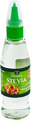 10 x borchers Stevia dolcezza liquida, dolcezza da tavola, glicosidi steviolici, per bevande e cibo, alternativa allo zucchero 125 ml