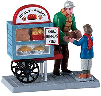 Lemax - Delivery Bread Cart 92749 Figur Weihnachtsdorf Winterdorf
