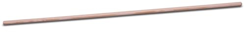 ENVA Holzstiel 140cm Ø24mm Besenstiel aus Kiefernholz Gerätestiel aus naturbelassenen Holz Ersatzstiel für Besen oder Gartengeräte