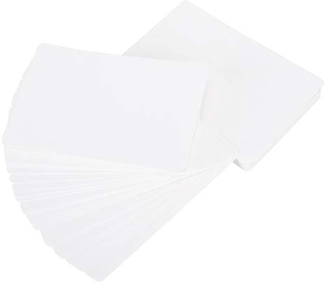 Weiße Spanplatte, Dickes Kartonpapier, Hochwertiges Bastelzubehör für das Büro, Buch-Tagboard, 100 Blatt, Lebendige Bilder, Umschläge (Abgerundeter Winkel)