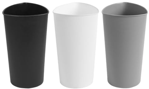 Toddmomy 3pcs Plastic Flower Bucket for Floral Arrangement Home Garden Decor Waking Flower Storage