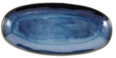 BEBEMOKO Ceramic Serving Tray for Bars and Home Use for Steaks Fruits and Nuts