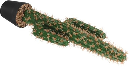Artificial Cactus Plants in Pot Vibrant Faux Succulent Decoration for Indoor Outdoor Low Maintenance Bonsai Ornament for Home Office Decor