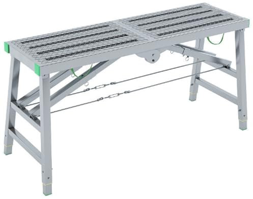 ENWYTE Gerüste, Arbeitsplattform, Klappleiter, Mehrzweck, höhenverstellbar, tragbar, für die Dekoration zu Hause, im Garten, in der Bibliothek, im Dachboden, Werkbank, Leiterhocker(Width 30cm: 160cm)