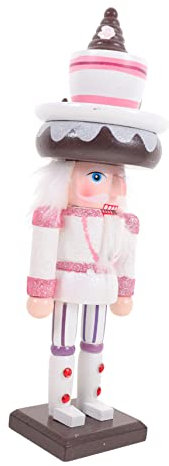 TOGEVAL Casse-Noisette Bois Décoration de Bureau Figurine de Soldat Ornement de Table