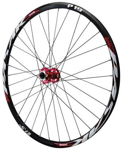 AADDFDD Fahrrad-Radsatz 26 27,5 29 Zoll, Aluminiumlegierung Hybrid/MTB-Nabe HG abgedichtete Lager Scheibenbremse Vorder- und Hinterrad 32-Speichen-Felge für 8//9/10/11/12-Gang