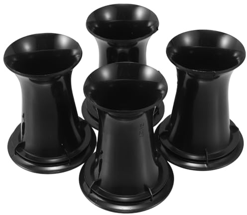 BESPORTBLE Tubi Porta Bass Reflex per Altoparlanti 4 Pezzi, Parti di Ricambio per Cabinet Subwoofer, Plastica Resistente, Guida del Flusso D’aria Migliorata, Installazione Semplice,