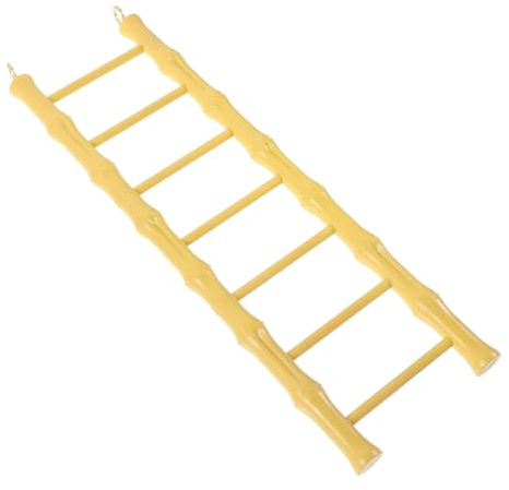 GLEAVI Échelle d'escalade Suspendue pour Hamster et Perruches en Plastique 85X295 CM Accessoire Cage Oiseaux et Perroquets Escalier Ludique pour Petits Animaux Jeu d'Exploration