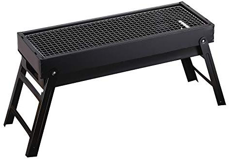 Barbecue Barbecue Pliant Portable Charbon de Bois en Plein air Camping Pique-Nique brûleur Pliable Charbon de Bois Camping Barbecue Four