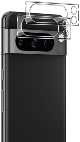 NOVAGO Compatible avec Google Pixel 8 Pro 5G - Lot de 2 Films vitre Protection Verre trempé ultra résistant pour la partie caméra