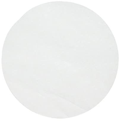 Anneome 50pièces Papier Barbecue Antiadhésif Rond Papier Sulfurisé Pour Usage Quotidien à Domicile Ou Au Restaurant Blanc Diamètre