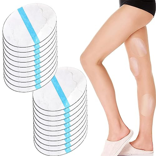 20 Pezzi di Fasce Antisfregamento Cosce, Patch per Cosce Anti sfregamento, Nastro per Coscia, Patch Coscia Anti-sfregamento, Coscia Patch Invisibile Anti Wear Coscia Adesivo, Invisibile Ultra Sottile