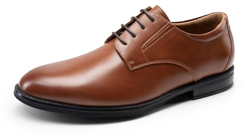 Bruno Marc Men's Lace Up Shoes,Size 9.5,Brown,BMUMOX2522