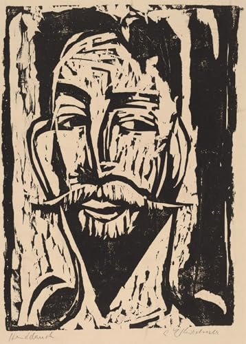 XcBAIHOUD Berühmte Gemälde Moderne Wandbild Kunstdruck Wand Dekoration Leiter Prof. Dr. Graef von Ernst Ludwig Kirchner Wandposter Kunstdruck für Wohnzimmerdekoration 60x90cm