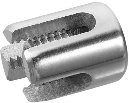 HOMSFOU Clips De Câble Acier Pour Treillis -câbles Réglables Pour Jardinage Et Fixation De Clôture De Clips Pour Applications Intérieures Et Extérieures