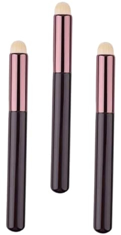 VICASKY Pennello Correttore Labbra Professionale 3 Pezzi Set Mini Pennelli Per Sfumare Rossetto Versatile Per Trucco Labbra e Viso Per Donne e Ragazze
