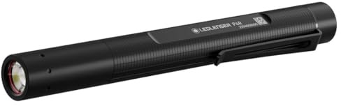 Ledlenser P4R 300 lm, 100 m uppladdningsbar LED-ficklampa med USB-C, IPX4, 13 h – kompakt för medicinskt arbete, medicinskt och mekaniskt arbete