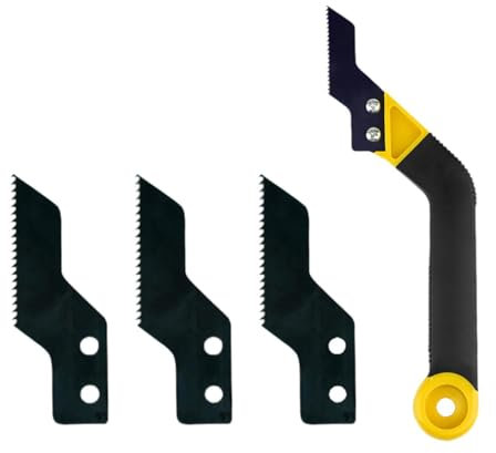 F Fityle Herramienta para Remover Lechada de Azulejos, Accesorios para Limpieza de Juntas, Amarillo