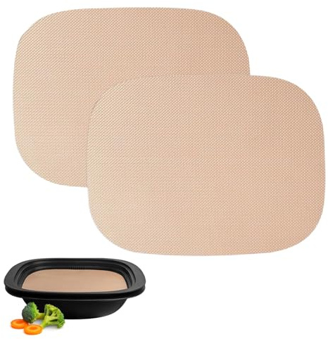 2 pellicole permanenti compatibili con Thermomix TM7 Varoma, carta da forno riutilizzabile premium, accessori compatibili con TM7 Varoma, antiaderente, resistente al calore fino a 250 °C