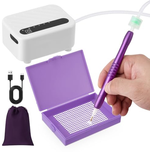 VIHBRAI Painter Diamant Painting Stift Wiederaufladbares Zubehör 3D Stift ohne Wachsrückstände Diamant Painting für Erwachsene für DIY Bastelset
