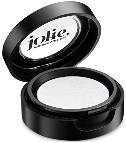 Jolie Cosmetics Powder Pressed Matte Eyeshadows - Cruelty Free, Vegan, Single Pan Eyeshadow 1.48g Base Neutrals (Snow White)