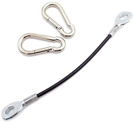 Generico 1-6m Fitness Cavo Acciaio, Cavi Palestra Multifunzione per Puleggia Fitness Adatta per Casa O Palestra