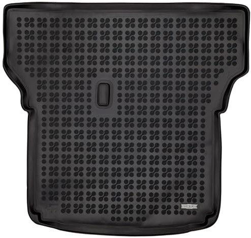 SMK Tapetes de goma para maletero adapta para Skoda Fabia III 2014-2021 Mejore la comodidad de sus viajes con la alfombrilla antideslizante - alfombrilla para maletero de coche para todo tipo de clima