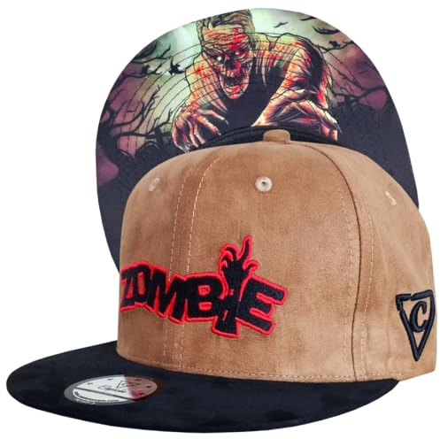 Capiche [99+ VARIATIONER] Snapback-keps Special Series Mörkgrå, [ZOMBIE] - Zombies, one size