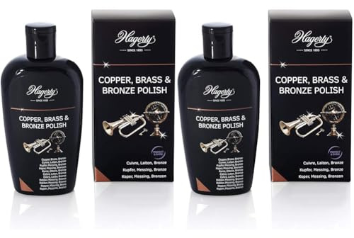 Hagerty Copper/Brass/Bronze Polis, 250 ml (Lot de 2)