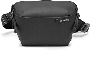 ShiftCam WorkFlow Sling Bag | Ultra-Functional Mobile Photography Sling with Magnetic Phone Mount, Lens Storage, and Quick Access | Streamline Your Workflow (SlingL (7L))