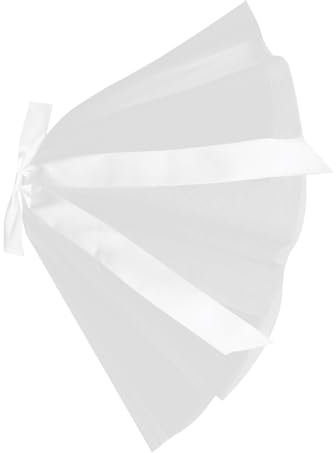 Ipetboom Hochzeits-braut Schleier Mit Schleife Kurzer Tüll- -haarschmuck Für Braut Accessoires Für Besonderen Tag Für Hochzeitstag Und Junggesellinnenabschied