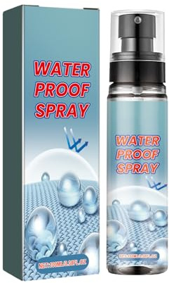 Spray impermeabilizante de tela, spray impermeable de larga duración, protección contra la lluvia de 100 ml, protector de agua al aire libre para viajes diarios, senderismo, pesca, mochileros, viajes