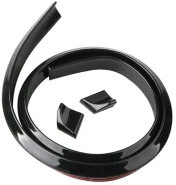 Frontspoiler Heckflügel Für 1 3 4 5 7er Serie X1 X3 X4 X5 X6 E39 E46 E53 E60 E90 F15 F30 F35 Auto Frontstoßstangen Lippenspoiler(Schwarz)