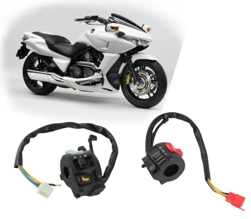 Griffkombischalter 2x Universal 7/8inch Motorrad Lenkerhorn Blinker Lichtschalter