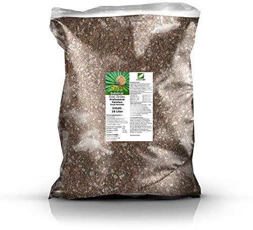 Palmfarn Substrat - Palmfarnerde - Cycaserde - Premium Erde für Cycas revoluta - 10 Ltr. - Sagopalmfarn Profi Linie Substrate & Erden