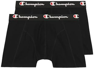 Champion Core x2, Ropa interior de hombres, para Hombre, Negro, XL