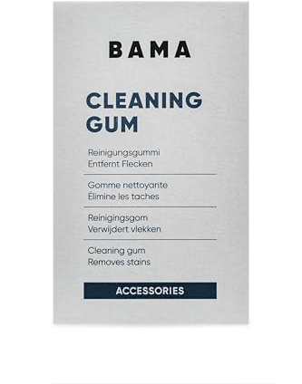 Bama Essential Cleaning Gum - effektive Leder-Reinigung für Nubuk-, Velours- & raues Leder - Fleck-Weg Schmutzradierer