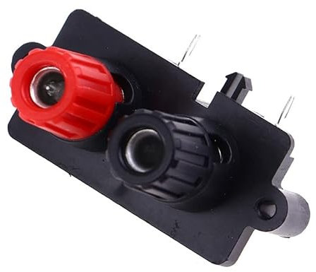 WALNUTS 2/4/6 Posizioni Pin Piegato Jack Audio Esterno Amplificatore for Altoparlanti Spina a Banana Presa da 4mm connettore morsettiera a Vite (Color : A1)