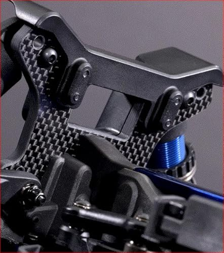 Torre de choque de trineo, frontal, fibra de carbono