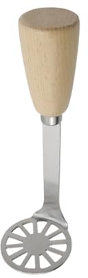 Tsnamay 5.9 Mini Potato Masher,Avocado Masher with Wood Non Slip Handle Stainless Steel Masher Kitchen Tool