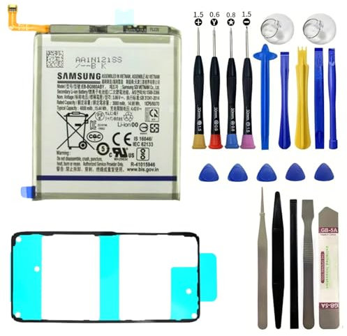 Original Akku passend für Samsung Galaxy S20 4G und 5G – Batterie Set mit Werkzeugen und Kleber für einfachen DIY Akkuwechsel
