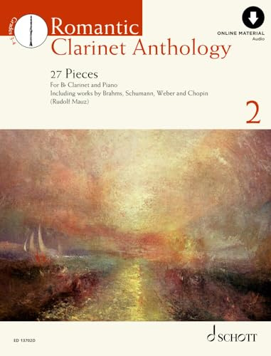 Romantic Clarinet Anthology: 27 Stücke. Band 2. Klarinette und Klavier. (Schott Anthology Series, Band 2)