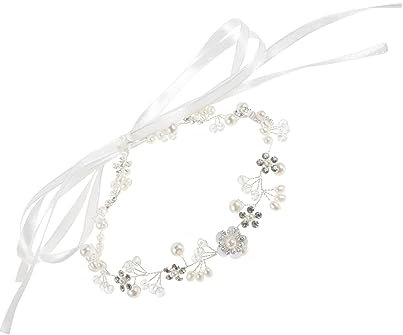 minkissy Strass-haarbänder Für Braut Mit Perlen-braut-haarschmuck Elegant Für Hochzeiten Festliche Anlässe Und Mehr